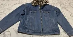 ★Levi'sデニムジャケットビッグE肉厚内側毛皮レディースMサイズ相当