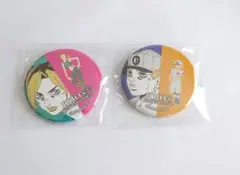 ジョジョ　6部　ストーンオーシャン　色彩影絵　缶バッジ　徐倫　エンポリオ