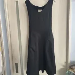 SSCshirota 黒　エプロン　美品　冠婚葬祭　高級感