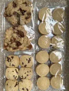 手作りクッキー…キャンディオートミール、チョコクッキー、プレーン