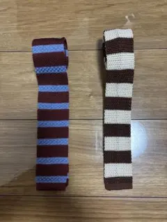 【セット】Brooks Brothers ニットネクタイ クリケットのサムネイル