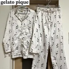 gelato pique 猫柄 シャムネコ パジャマ サテン生地 上下セットのサムネイル