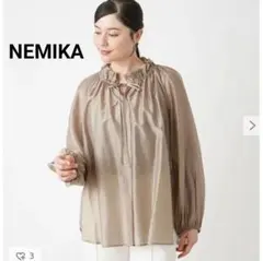 NEMIKA ネミカ ギャザーブラウス レリアンのサムネイル