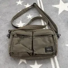 PORTER ショルダーバッグ シルバーグレー