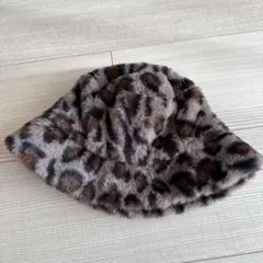 APPiA レオパード柄 ハット 50cm