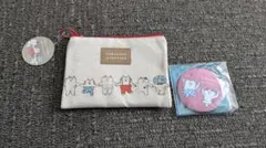 ゴロゴロニャンスケ　ポーチと缶ミラー　☆新品未使用☆