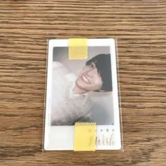なにわ男子 IWish チェキ風クリアソロカード 7枚セット 新品未開封