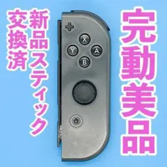 ニンテンドー　ジョイコン(右)　グレー 73