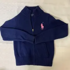 Polo Ralph Lauren ネイビー カーディガン 150