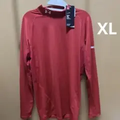 Under Armour レッド 長袖シャツ コンプレッションインナーサッカー赤