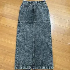 美品 moussy デニムスカート 0