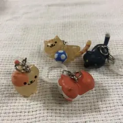 ねこあつめ2 めじるしアクセサリー　4個セット