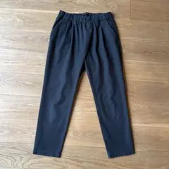 TRAVAIL MANUEL コットンツイル2タックスラントパンツMサイズ