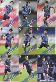 Calbee 2022 日本代表チップス 9枚 ②