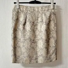 プロポーション ボディドレッシング 花柄タイトスカート