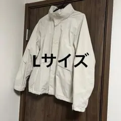 UNIQLO ウインドプルーフスタンドブルゾン L ホワイト