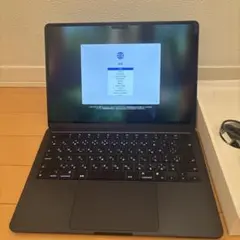 M2/MacBook Air/2022/SSD 512GB/メモリ16GB