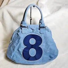 ムータ (muta)　No.8　8バッグ　大きめデニムトートバッグ　ブルー