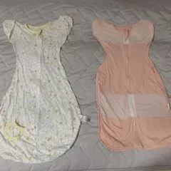 夏用　スワドル2枚セット　※うちの子は6ヶ月過ぎくらいから着ていました