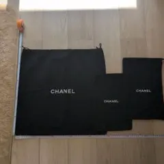 CHANEL 黒 巾着袋 3点セット