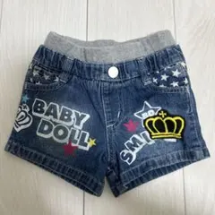 BABYDOLL デニムショートパンツ キッズ