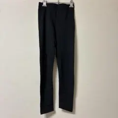 adidas CLIMAWARM ロングタイツ ブラック　キッズSのサムネイル