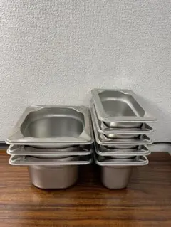 ホテルパン　フードパン　調理器具　ステンレス製 長方形バット 12個セット ホテルパン フードパン 調理器具 ステンレス製 長方形バット 12