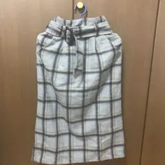 ！！最終値下げ　タイトスカートチェックパンツ ロングスカート