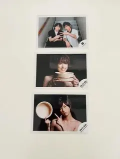 SnowMan 佐久間大介 阿部亮平(あべさく)公式写真3枚セット 桶