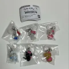 ハローキティ めじるしアクセサリー 6種 コンプリート 花 日焼け 小悪魔 天使