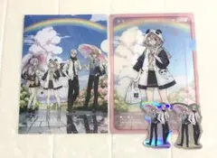 にじさんじ マツキヨ クリアファイル ステッカー セット