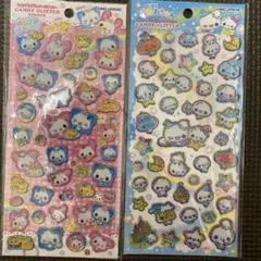 キャンディ　グリッター　ステッカー　あわわちゃん　ハッピーマーチ