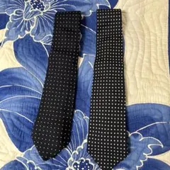 Polo ドット柄ネクタイ 2本セットのサムネイル