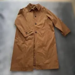 GU ステンカラーコート シナモンブラウン L ロングコート 미사용