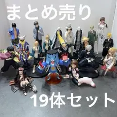 お得　フィギュア　まとめ売り　19体　ワンピース　コナン　エヴァ　スコッチ