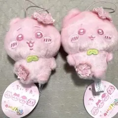 ちいかわ ぬいぱれっと～さくらいろ～マスコット ちいかわ ハチワレ 2種セット