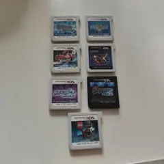 【データ未初期化】3DS・DS ポケモン5作品＋モンハン・LEGO 計7本セット