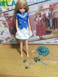 激レア ネオリカちゃん レトロ ガングロ ギャル ロングヘア リカちゃん 