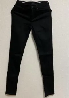 UNIQLOJEANS ブラック スキニーパンツ　ストレッチ　25