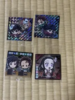 鬼滅の刃 ウエハースシール 冨岡義勇 錆兎 竈門炭治郎 スーパーレア