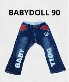 値下げ！BABY DOLL♡デニムパンツ 90cm