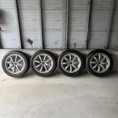 RSワタナベ 8スポーク 4穴 アルミホイール 4本セット 当時物 レア
