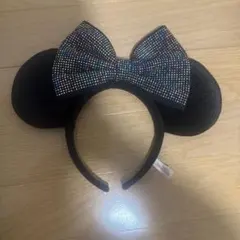 ミッキー耳カチューシャ ビジュー付き