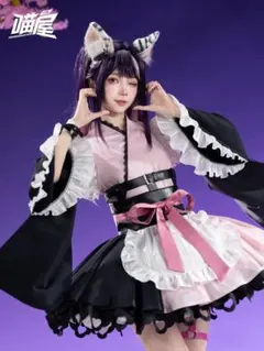あーちゃん　超かぐや姫！駒沢乃依　コスプレ衣装+ウィッグ+耳尻尾+角+鞄 あーちゃん様専用 超かぐや姫！駒沢乃依 コスプレ衣装+ウィッグ+耳尻尾