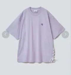 CONVERSE TOKYOサイドレースアップTEE ユニセックス　男女のサムネイル