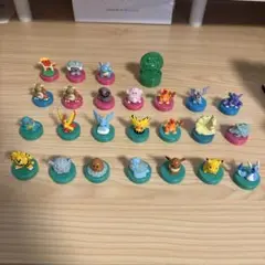 【週末値下げ中】ポケモンスタンプ フィギュアセット24個 レア POKEMON ポケモン スタンプ 初期 希少 24体セット - メルカリ