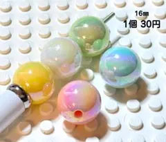 ♢穴あり♢ビーズ♢ミルキーカラー♢オーロラ♢カスタムボールペン♢ビーズボールペン