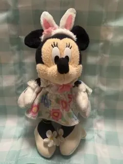 東京ディズニーランド 2016 イースター ミニー ぬいぐるみバッジ