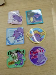 チラズアート　ステッカー