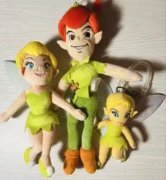 ピーターパン　ティンカーベル　ぬいぐるみ